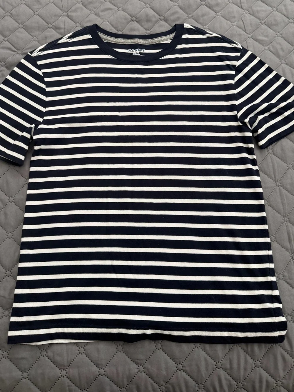 Striped Black and White Tee